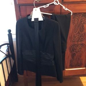 Women’s tuxedo jacket and slacks